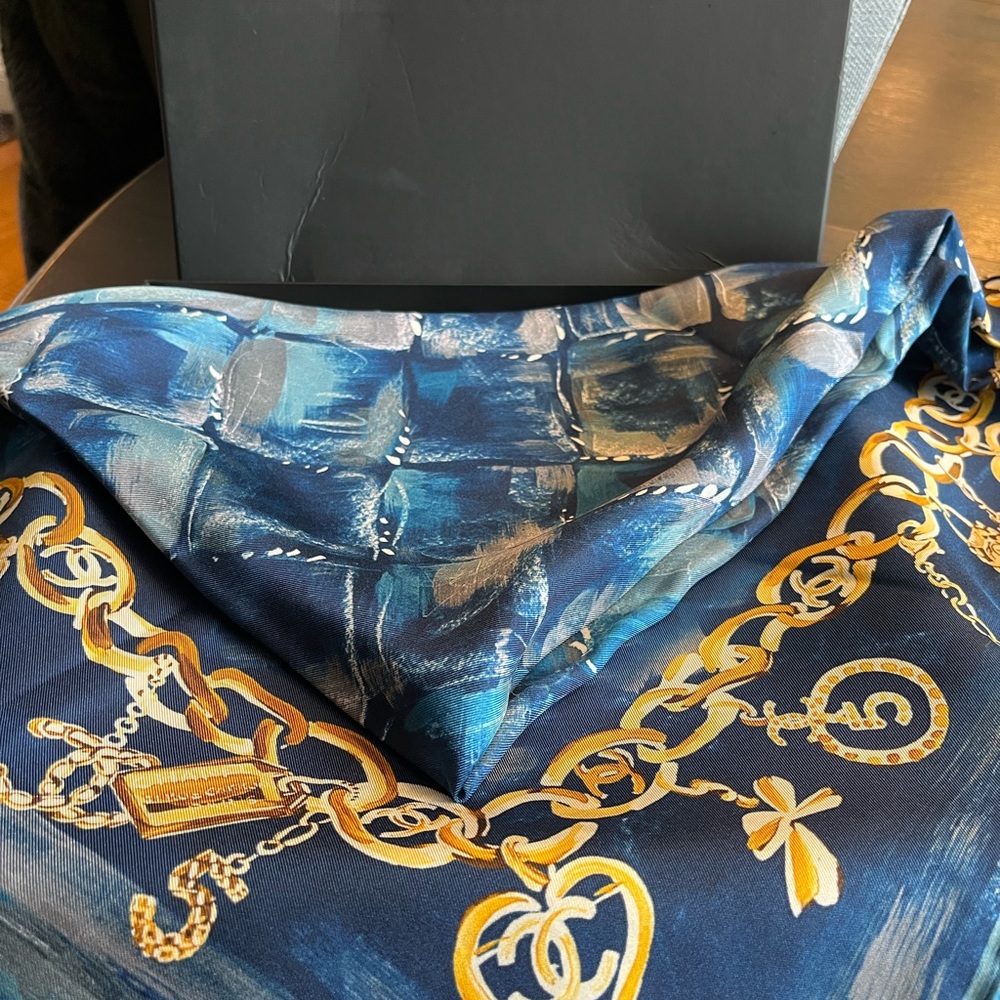 Chanel Silk Scarf